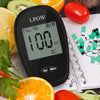 LPOW Blood Glucose Monitor Kit, 100 Glucometer Strips, 100 Lancets, 1 Blood Sugar Monitor, 1 Control Solution, Lancing Device and Carrying Bag